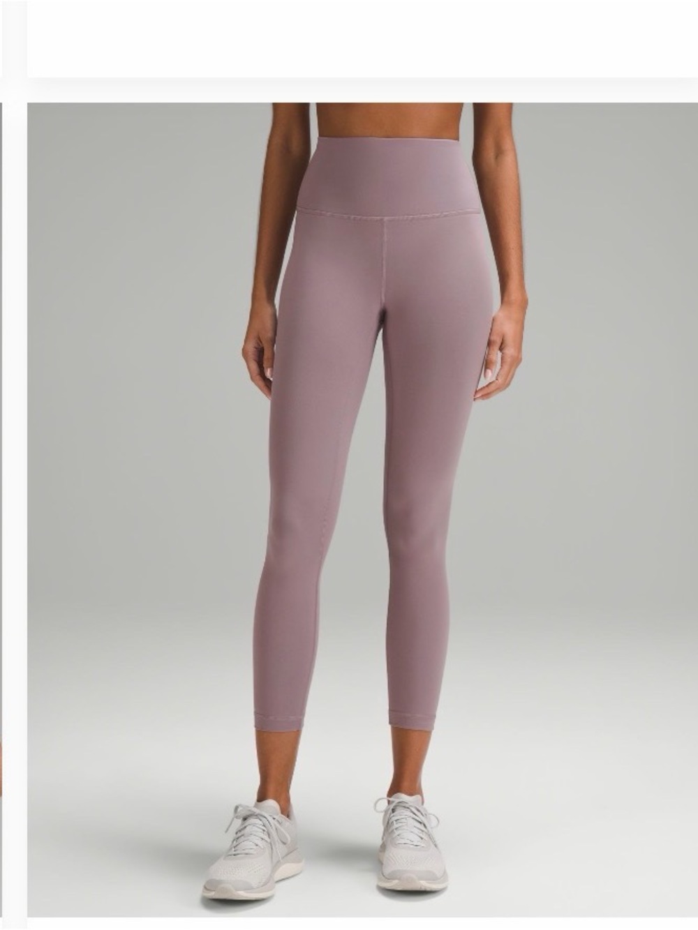 lululemon High-Rise  legging in Dusty Mauve Size 4 25” length